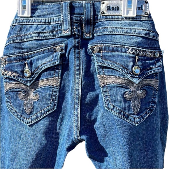 Rock Revival Denim - Rock revival size 27/32, Stephanie/skinny button back pockets #17